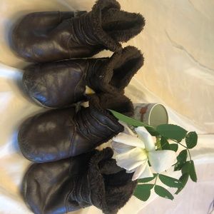 Mini Star soft soles baby shoes booties